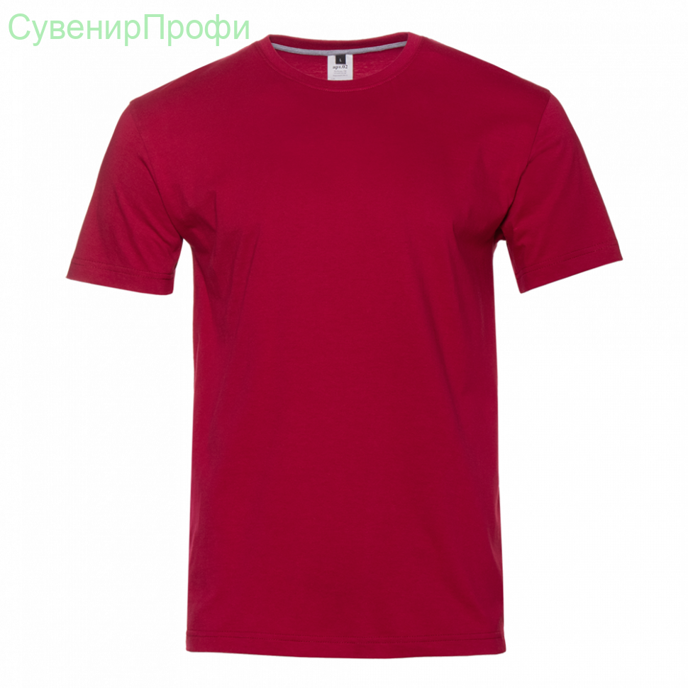 Футболка мужская 02_Бордовый (66/1) (60-62/5XL)