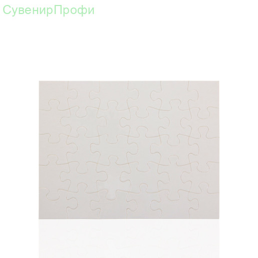 Пазл картон 240х190мм, детали - 5x6 (30 элементов)