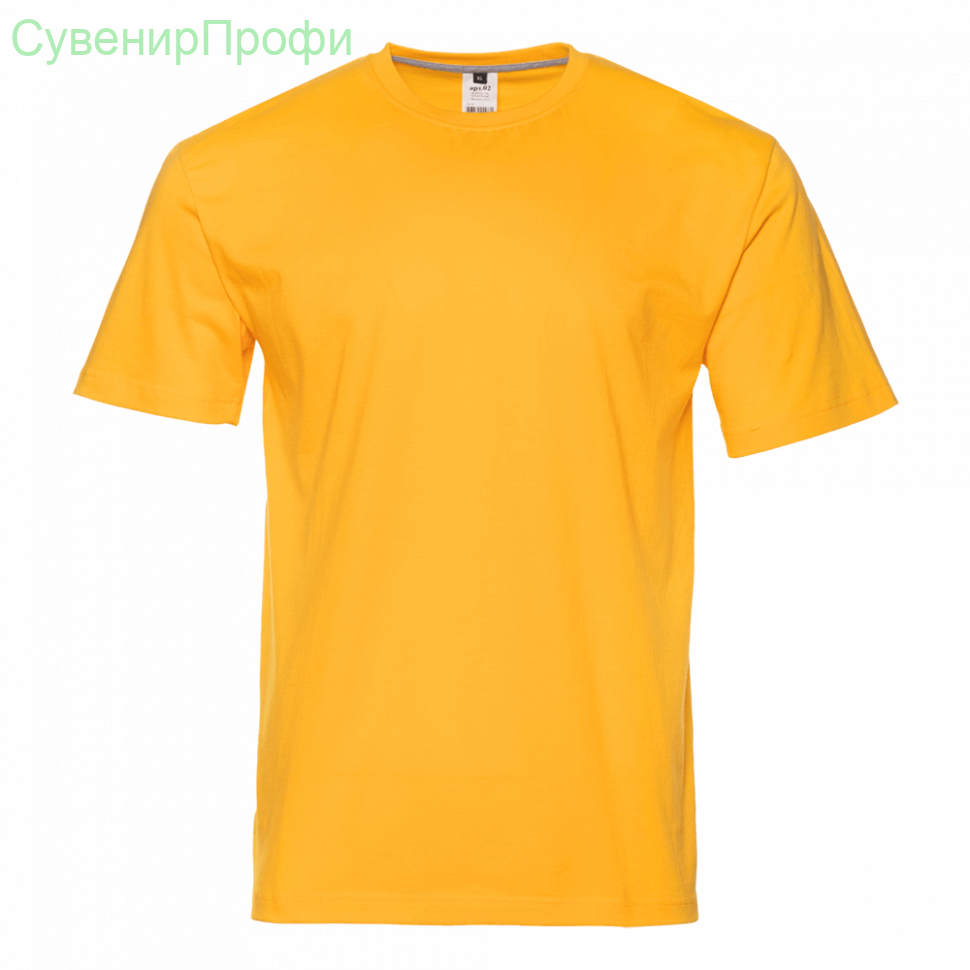 Футболка мужская 02_Жёлтый (12/1) (60-62/5XL)