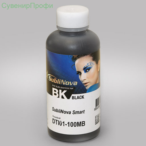 Чернила сублимационные Black (черные) InkTec DTI01 100мл