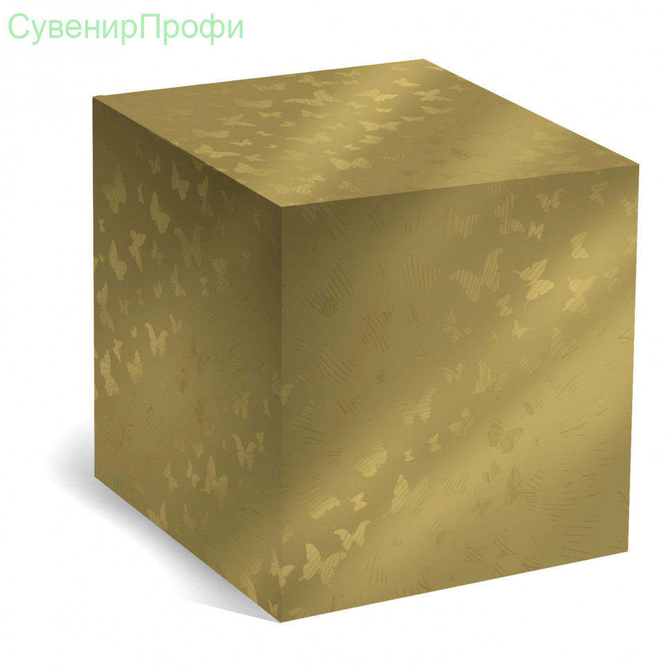 Коробка под кружку Золотая графика