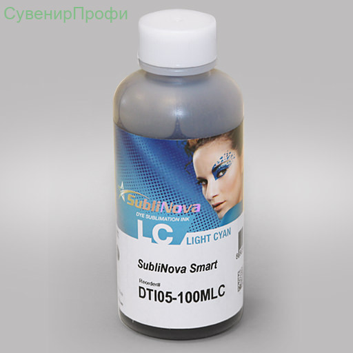 Чернила сублимационные Light Cyan (светло-голубые) InkTec DTI05 100мл