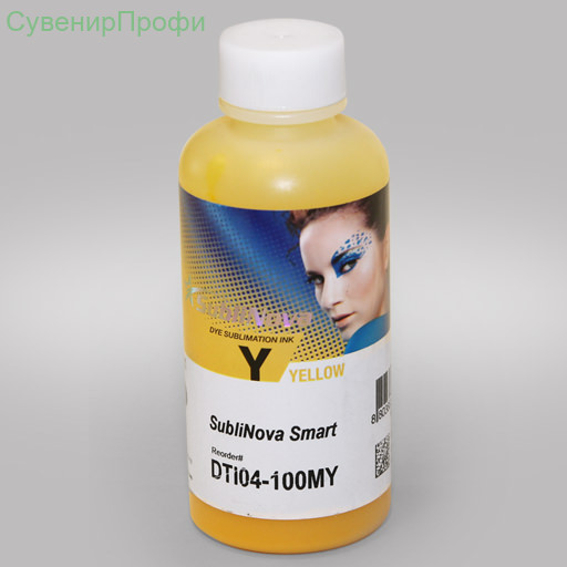 Чернила сублимационные Yellow (желтые) InkTec DTI04 100мл