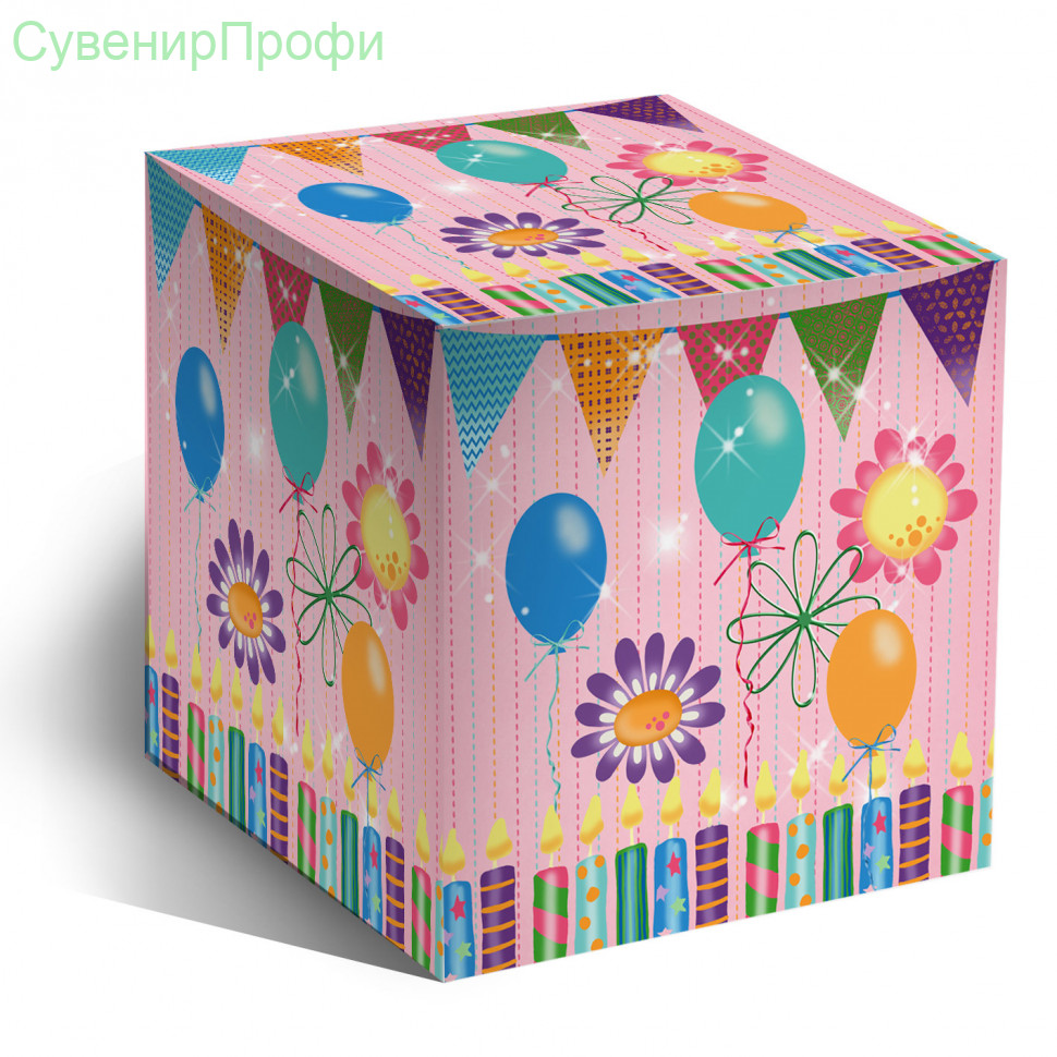 Коробка под кружку С Днём Рождения