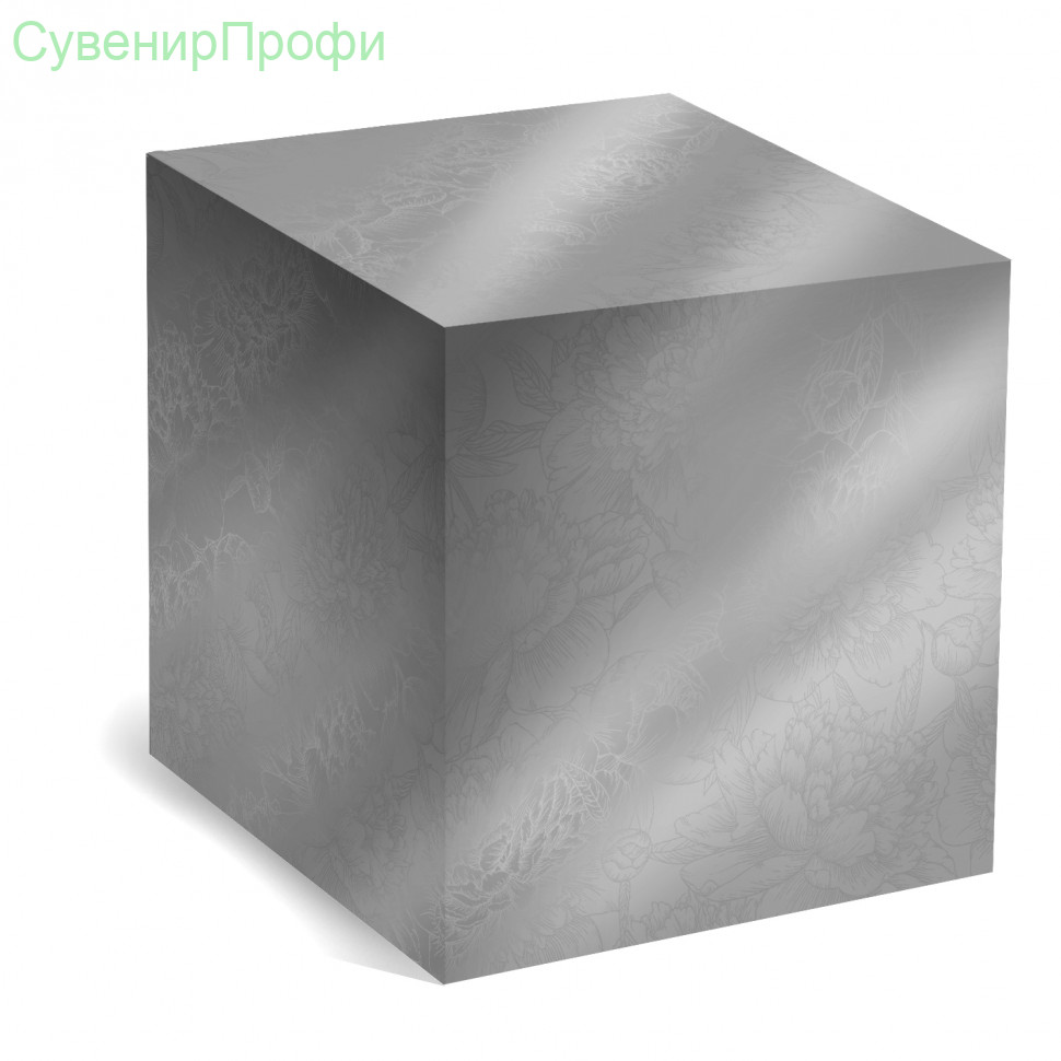 Коробка под кружку Серебро графика