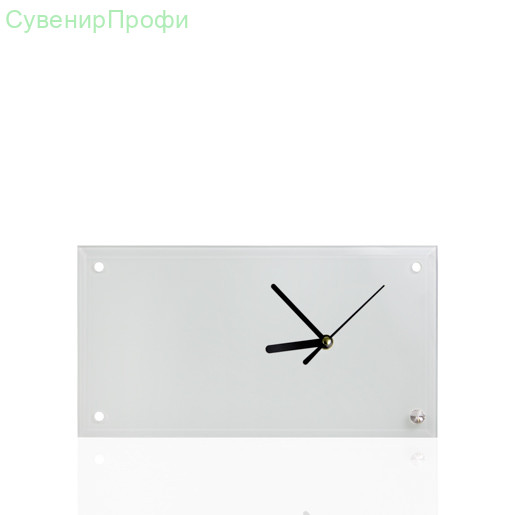 Кристалл с часами 300х160х5мм